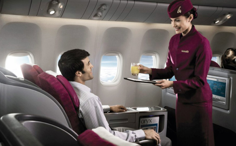 Fly business class from Asia to LA for $2000 and earn lots of Qantas status credits