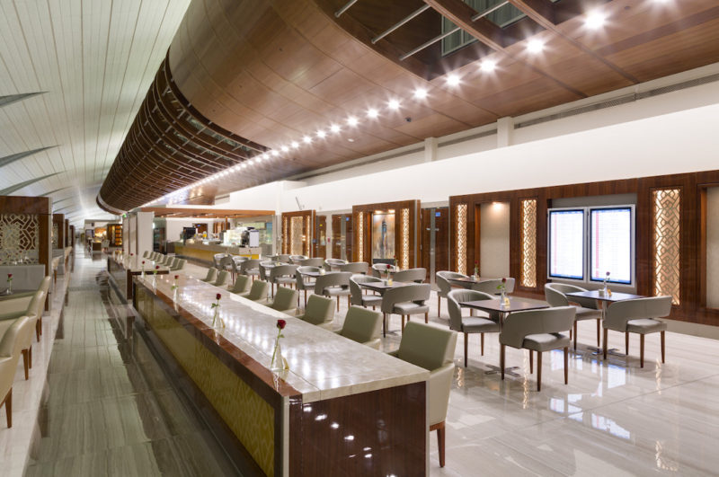 Emirates business lounge