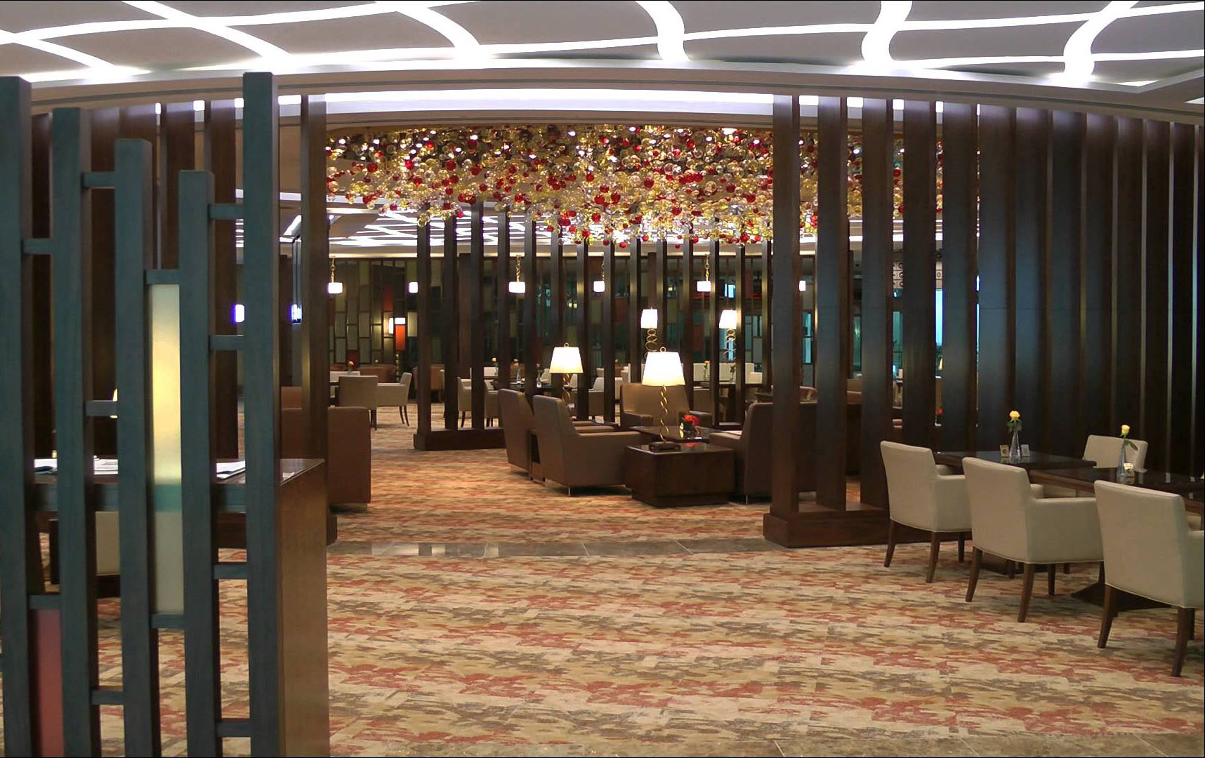 Emirates first class lounge