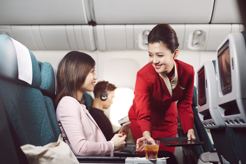 Cathay Pacific premium economy