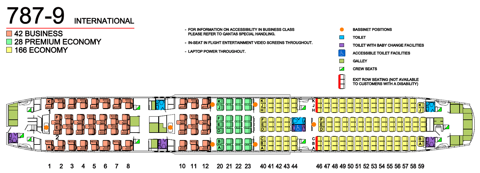 Dreamliner Seat Map The High Life