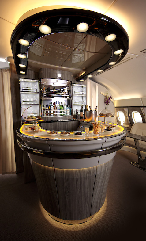 Emirates new A380 lounge