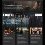 QF WIFI – entertainment page