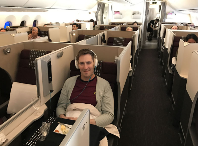 Review Japan Airlines Boeing 787 Business Class Sydney To Tokyo 