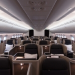 Qantas Dreamliner business class