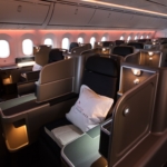 Qantas Dreamliner business class