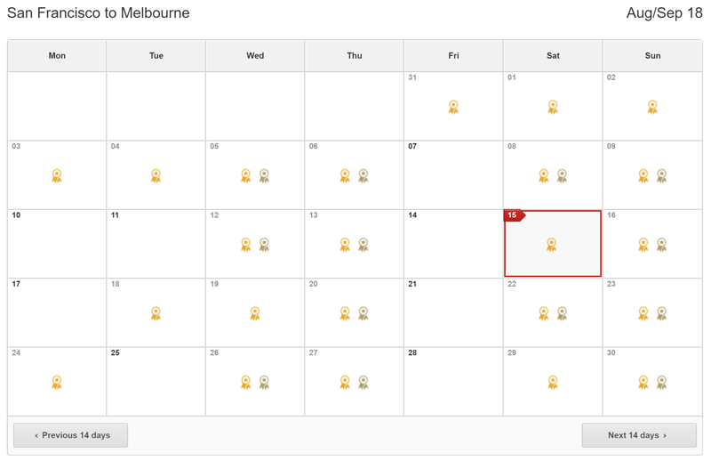 Act fast: Qantas award seats are available on new Melbourne-San ...