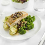 Seared Cone Bay barramundi