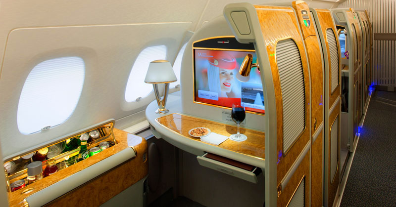 emirates first class suite a380