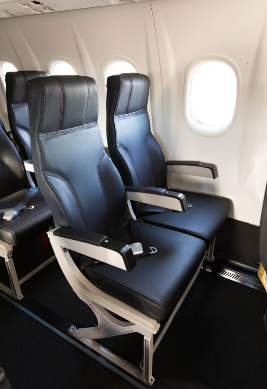 Qantas turboprop seats 800px - The High Life