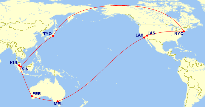 My latest oneworld award booking one of my favourite uses of Qantas Points The High Life