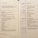 Singapore Airlines first class dine on demand and breakfast menu2