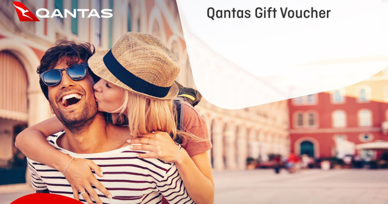 Buy Qantas gift vouchers to earn more points on flights