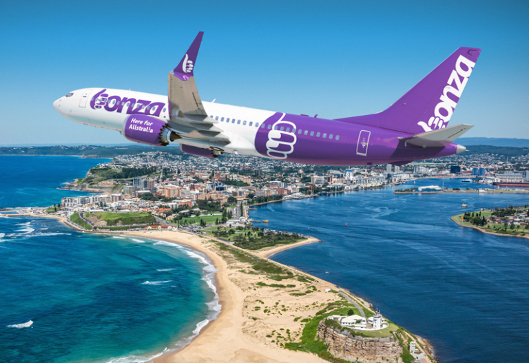 Bonza launches base at Gold Coast airport