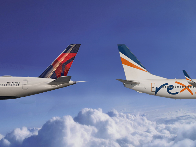 Rex and Delta Air Lines launch interline agreement