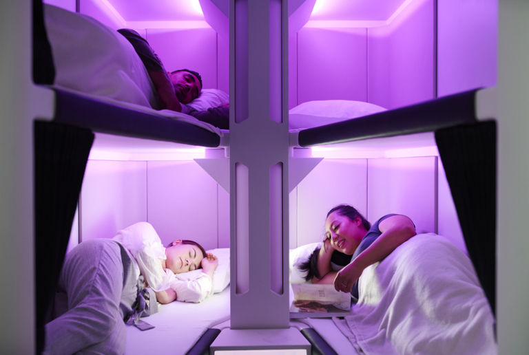 Air New Zealand unveils new Dreamliner cabins, including sleep pods in economy