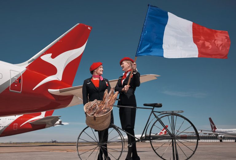 Qantas Perth-Paris flights take off